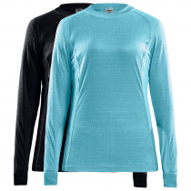 Craft Core 2-Pack Baselayer Tops W - Black-Area