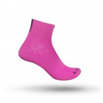 GripGrab lightweight sl short cycling sock pink hi-vis