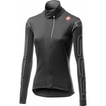Castelli transition lady cycling jacket light black ivory