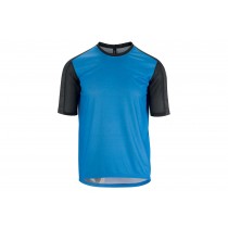 Assos trail cycling jersey short sleeves corfu blue