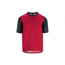 Assos trail cycling jersey short sleeves rodo red