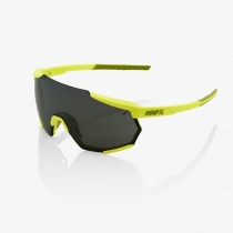 100% Racetrap Cycling glasses Soft Tact Banana - Black Mirror Lens