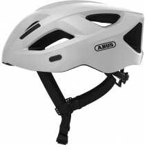 Abus aduro 2.1 cycling helmet polar white