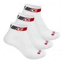 GripGrab classic low-cut cycling socks white (3-pack)