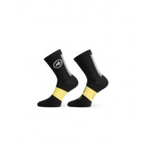 Assos spring/fall cycling socks blackseries black