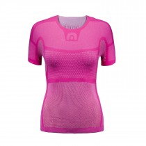 Megmeister drynamo lady base layer short sleeves pink
