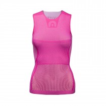 Megmeister drynamo lady base layer without sleeves pink