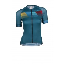 Vermarc chroma pr.r summer lady cycling jersey short sleeves petrol