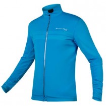 Endura pro sl thermal windproof II cycling jacket hi-viz blue