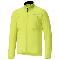 Shimano hybrid windbreaker jacket yellow