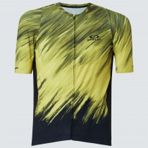Oakley endurance 2.0 cycling jersey short sleeves radiant yellow