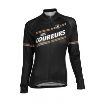 Vermarc les coureurs lady mid season cycling jacket black