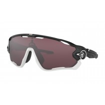 Oakley jawbreaker fietsbril mat zwart - prizm road black lens