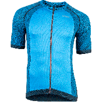 UYN activyon biking cycling jersey short sleeves blue dodger black