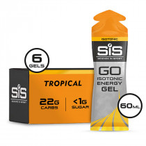 Sis Go Isotonic Energy Tropical Gel 60ml Box 6 pcs
