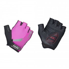 GripGrab progel cycling gloves pink hi-vis