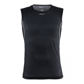 Craft cool mesh superlight base layer without sleeves black