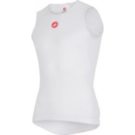 Castelli pro issue base layer without sleeves white
