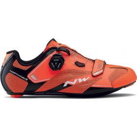 Northwave sonic 2 plus race cycling shoes orange black