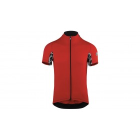 Assos mille GT cycling jersey short sleeves national red