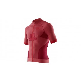 X-bionic race evo biking cycling jersey short sleeves red
