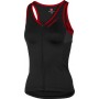 Castelli Solare Top - Black Red- Front