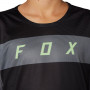Fox Yth Flexair Ss Jersey - Black