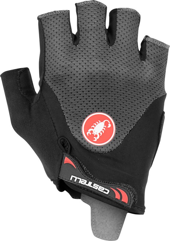 Castelli arenberg gel 2 gants de cyclisme gris foncé