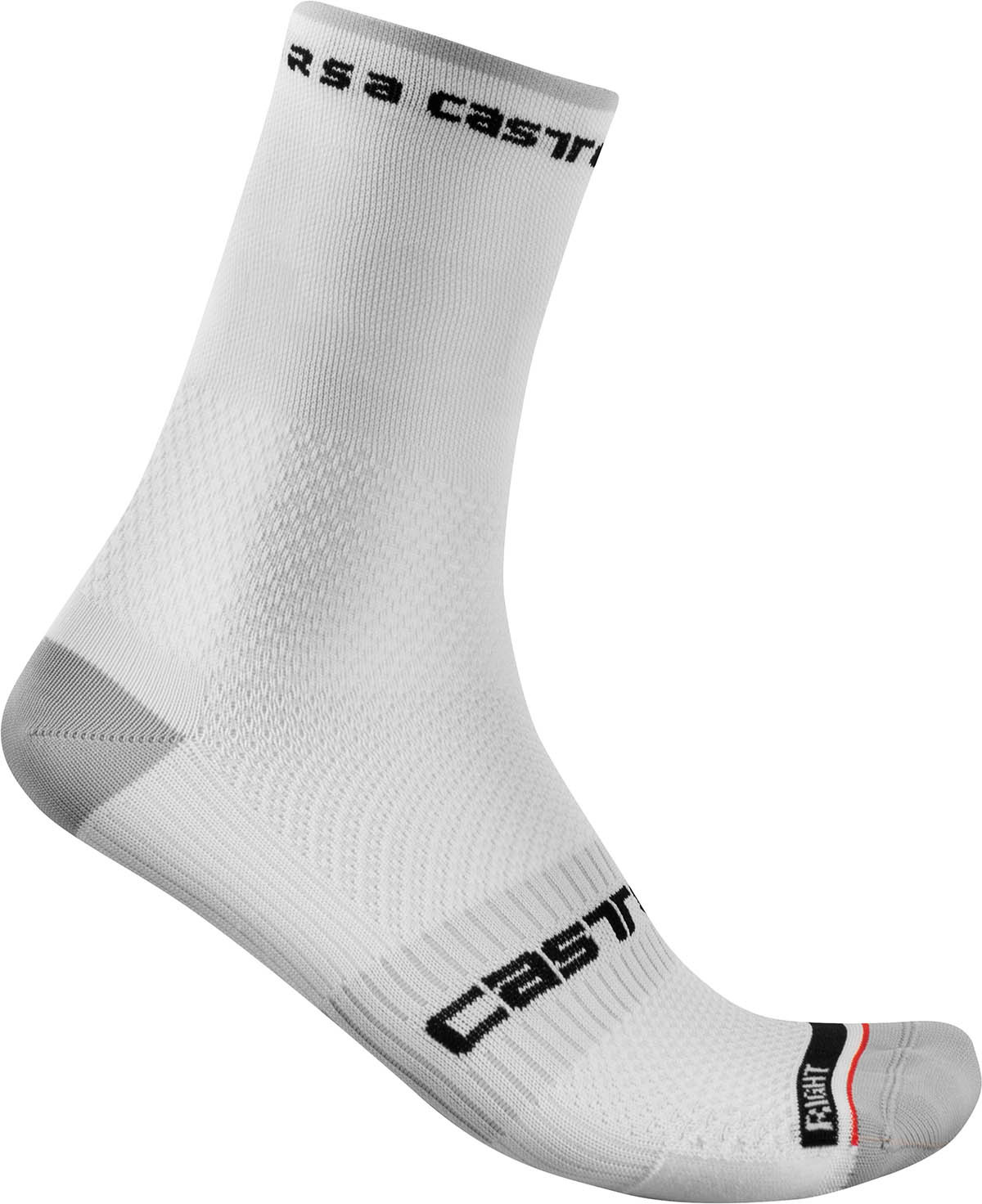 Castelli Rosso Corsa Pro 15 Sock - White