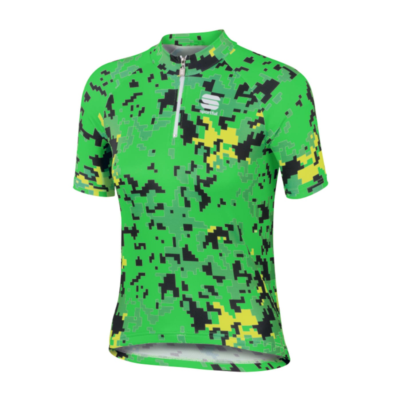 SPORTFUL Game Kids Jersey SS Green Fluo Yellow Fluo