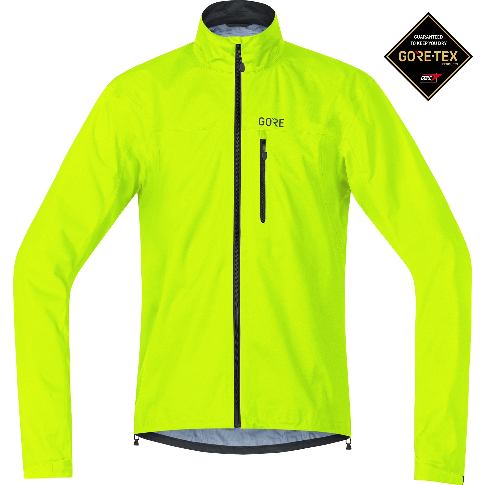 Gore C3 gore-tex active veste imperméable neon jaune