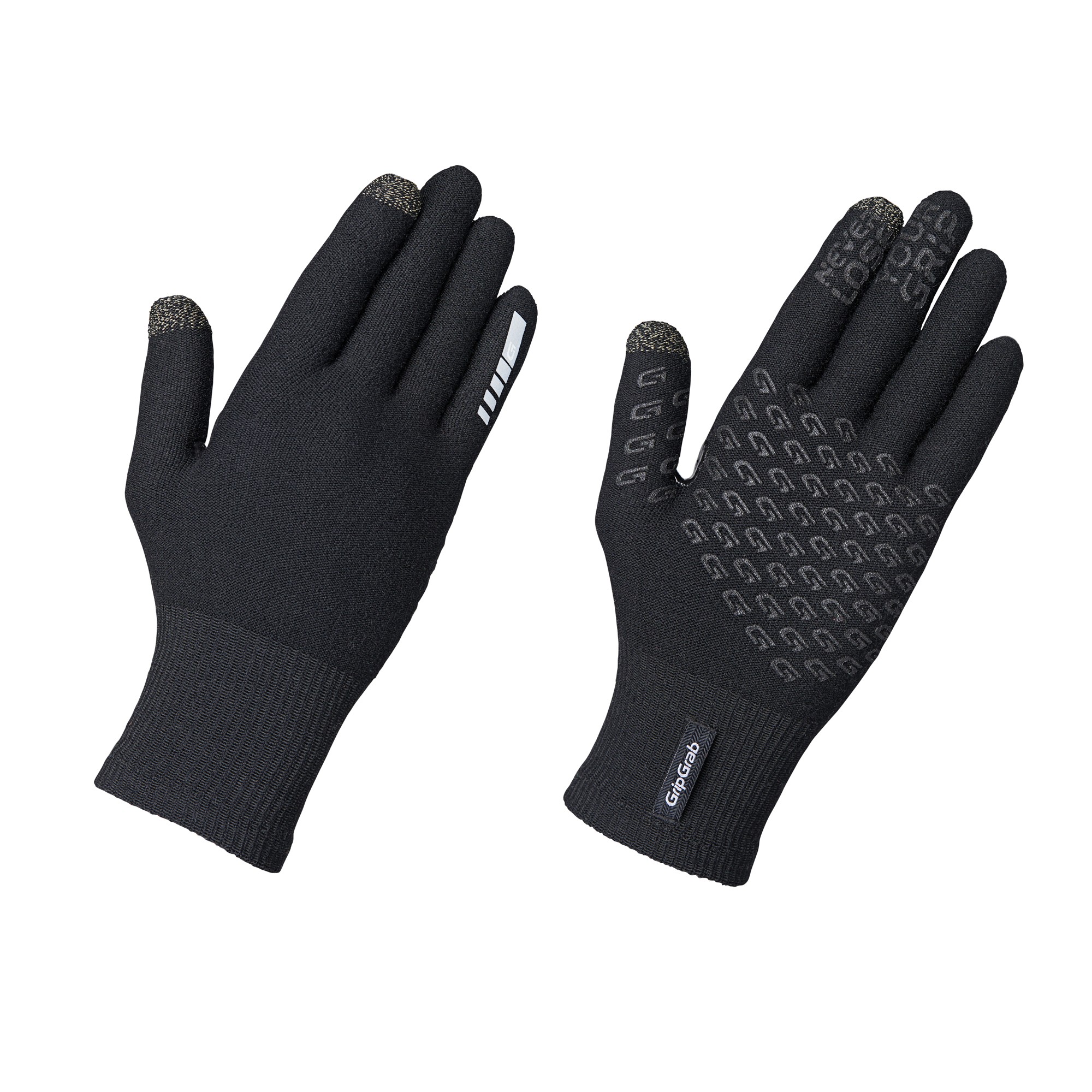 GripGrab primavera merino II gants de cyclisme noir