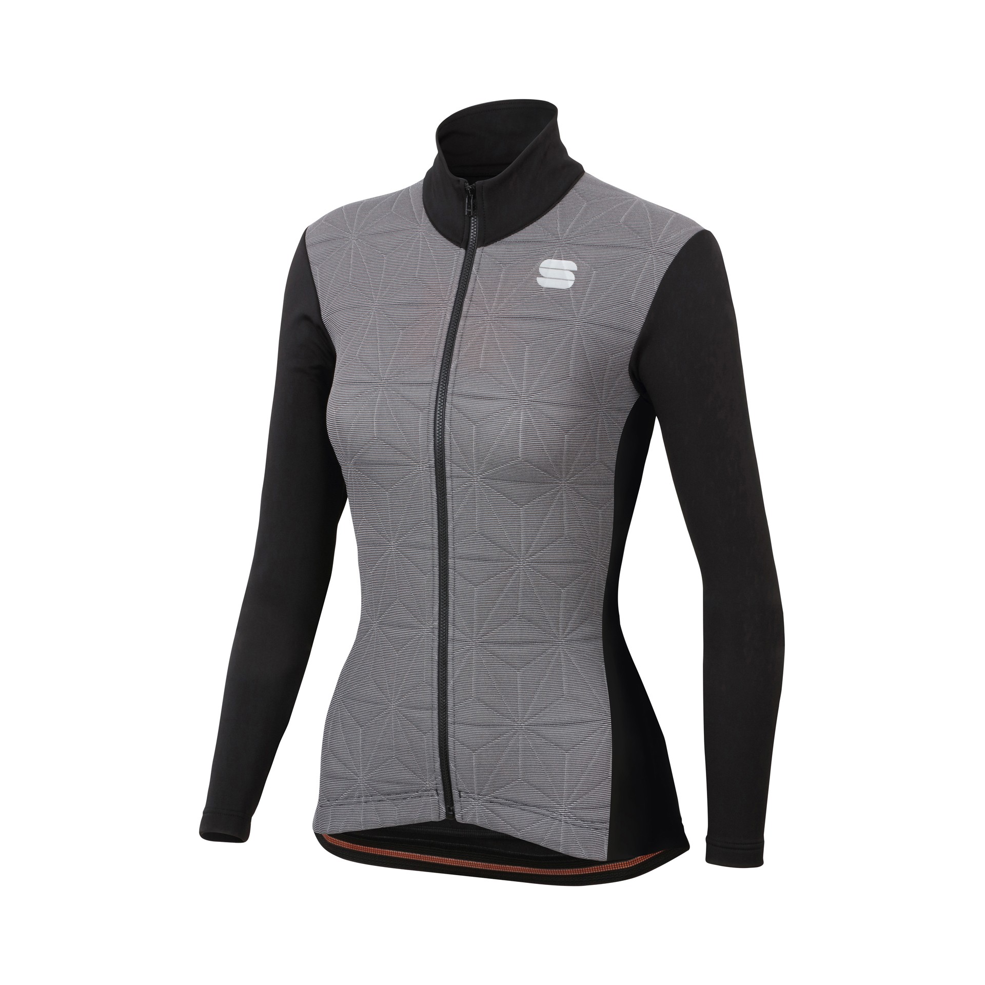 Sportful crystal thermo veste de cyclisme femme noir blanc