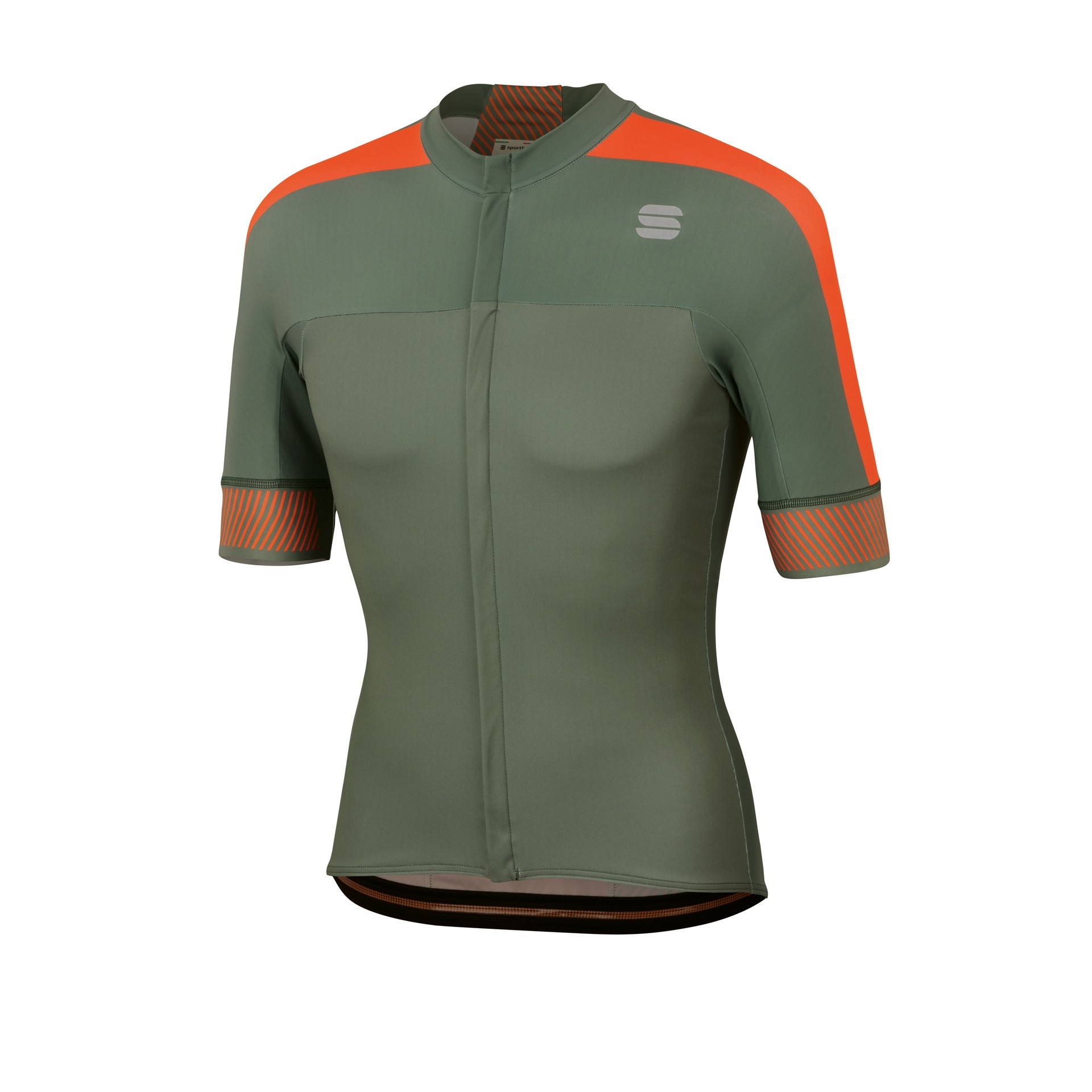 Sportful bodyfit pro 2.0 classics maillot de cyclisme manches courtes dry vert orange sdr