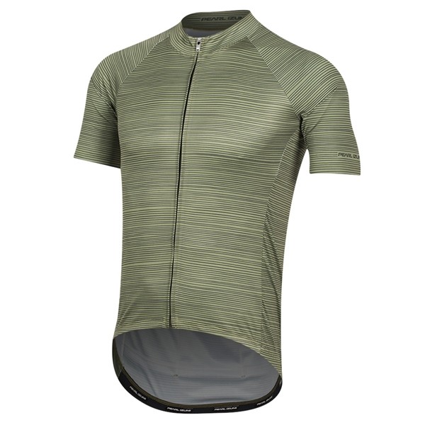 Pearl Izumi elite pursuit graphic maillot de cyclisme manches courtes willow vert forest stripe
