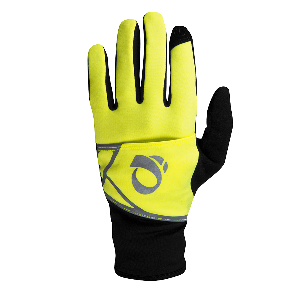 Pearl izumi shine wind mitt gant de cyclisme noir jaune