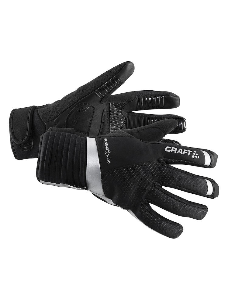 Craft shield gant de cyclisme noir