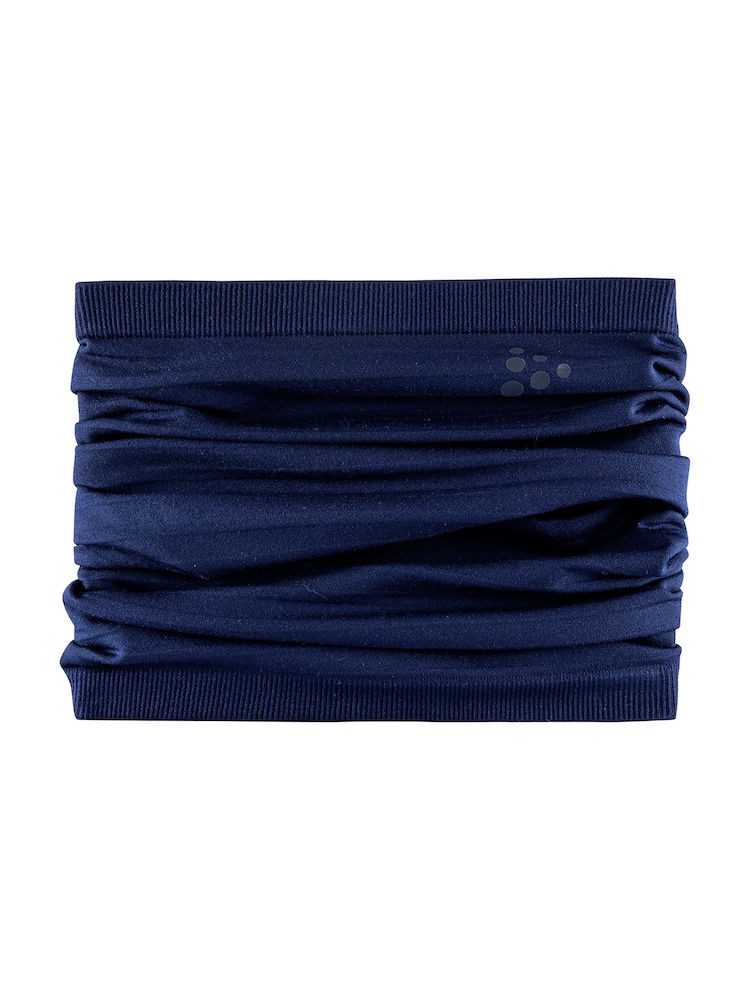 Craft warm comfort neck warmer sjaal maritime blauw