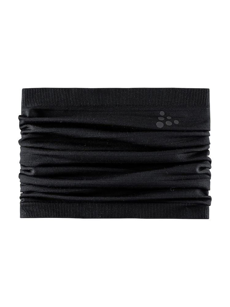 Craft warm comfort neck warmer sjaal zwart