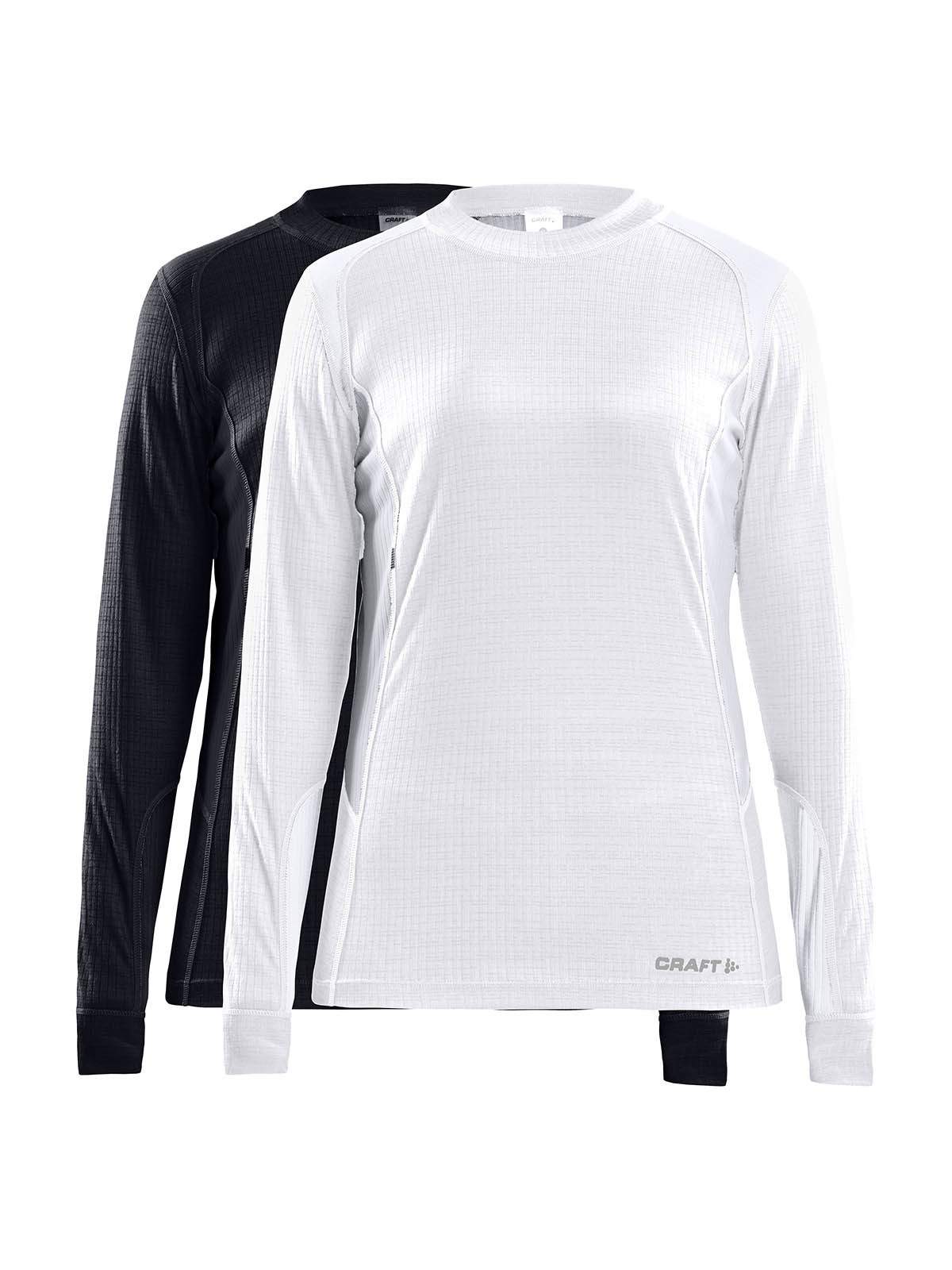 Craft Core 2-Pack Baselayer Tops W - Black-White