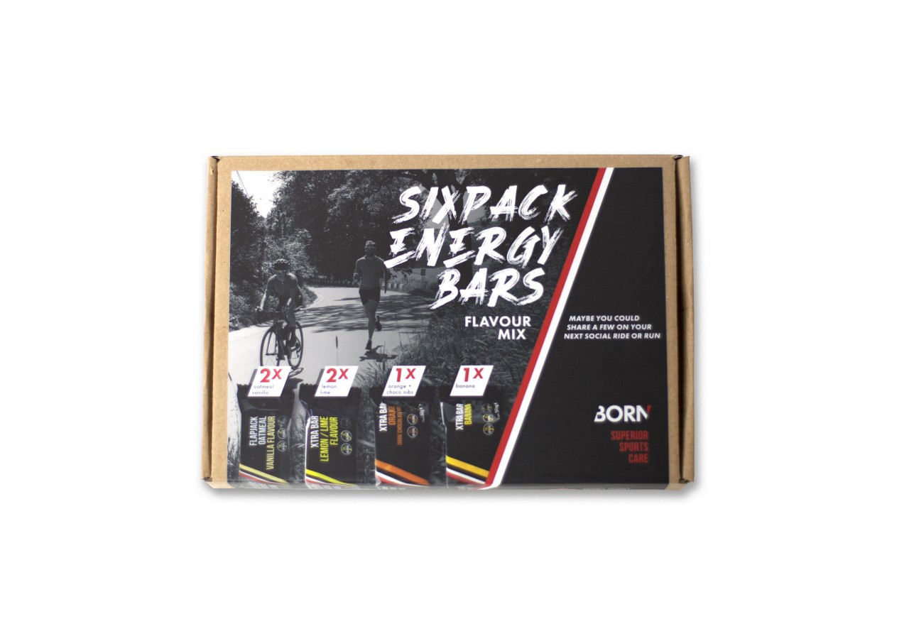 BORN Sixpack Energy Bars - Flavour Mix