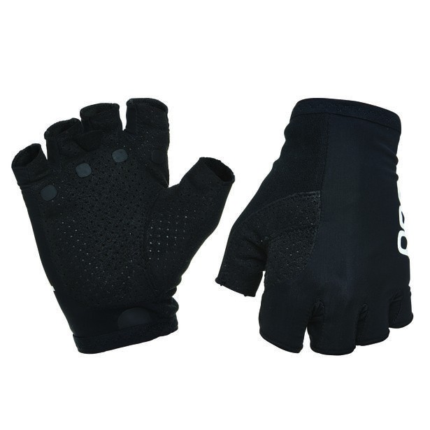 Poc essential short gants de cyclisme uranium noir