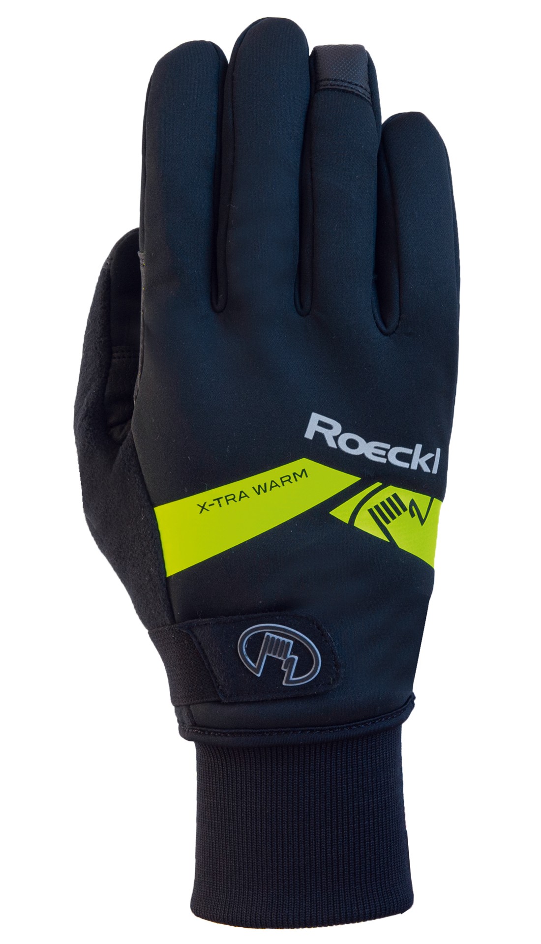 Roeckl villach gants de cyclisme noir jaune