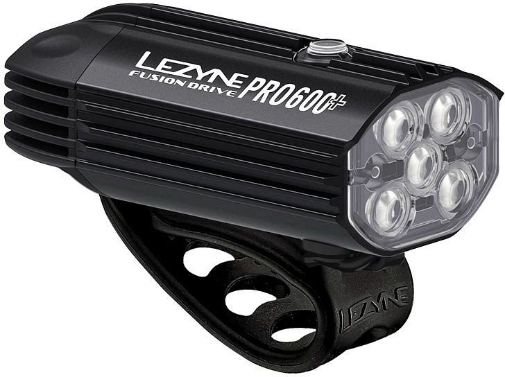 LEZYNE Fusion Drive Pro 600+ Front Satin Black Voorlicht