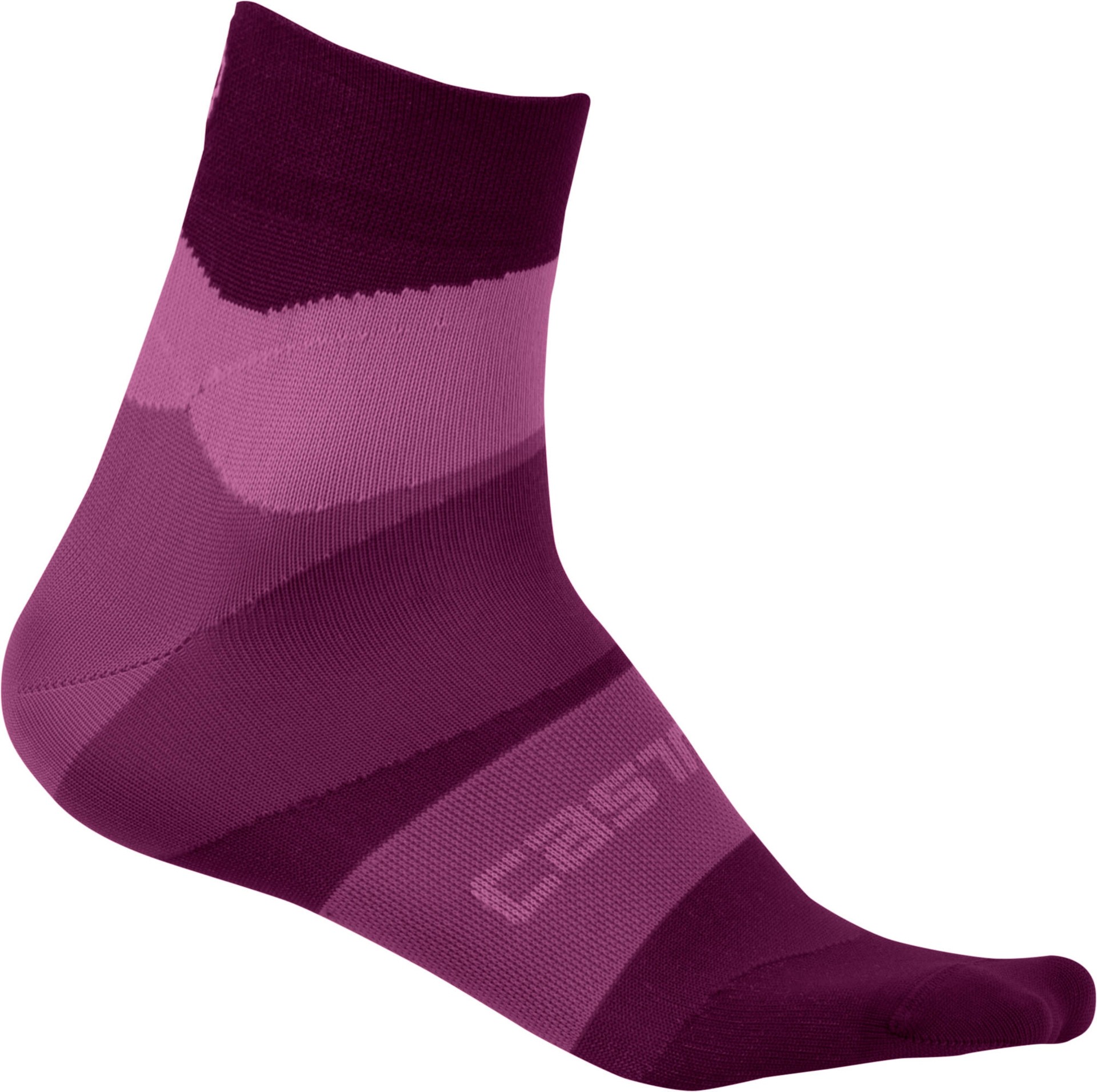 Castelli tr chaussettes de cyclisme femme onda cyclamen violet