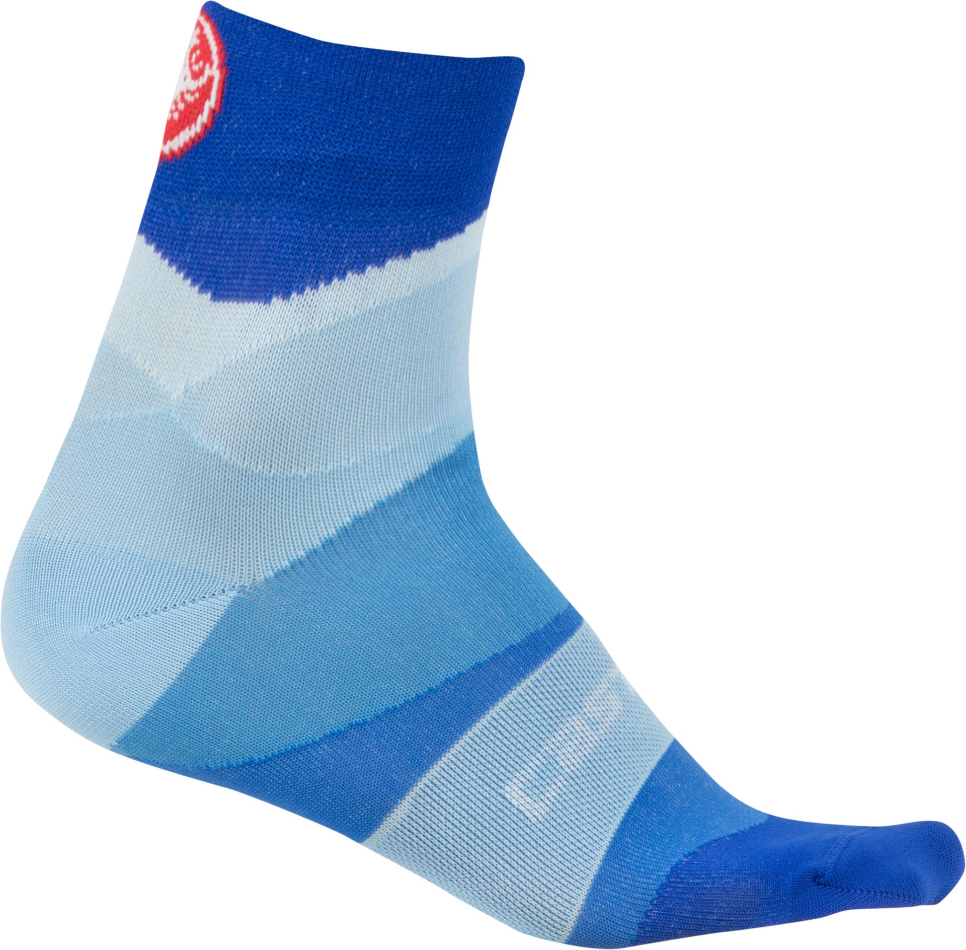 Castelli tr chaussettes de cyclisme femme onda bleu