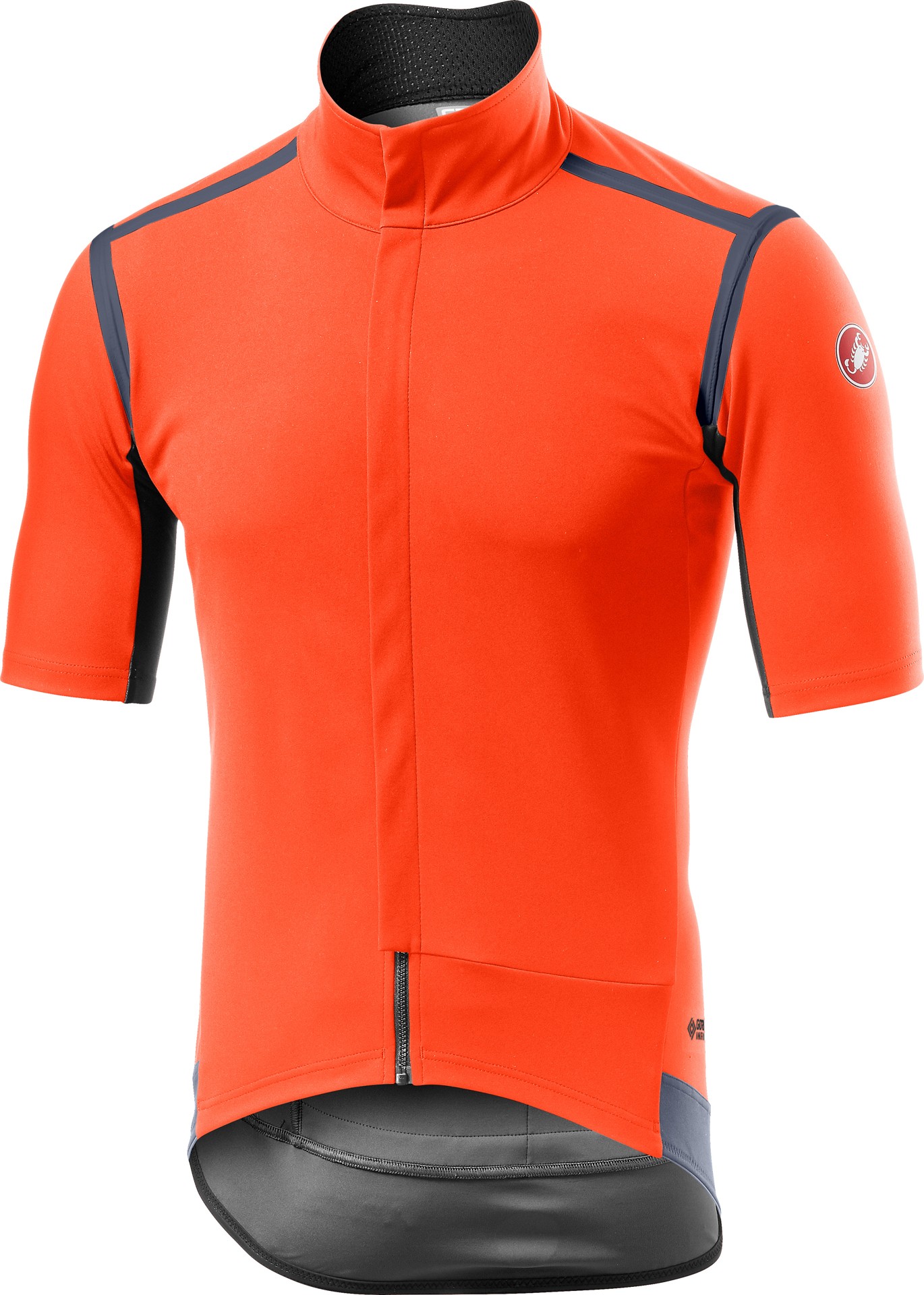 Castelli gabba RoS maillot de cyclisme à manches courtes orange