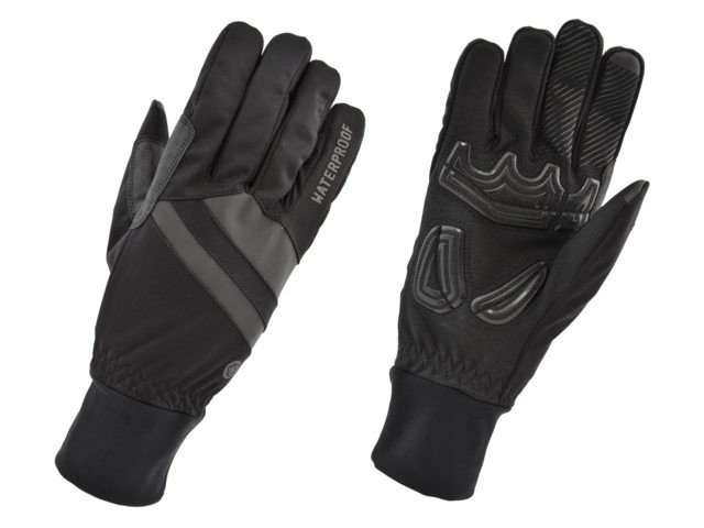 Agu essential waterproof gants de cyclisme noir