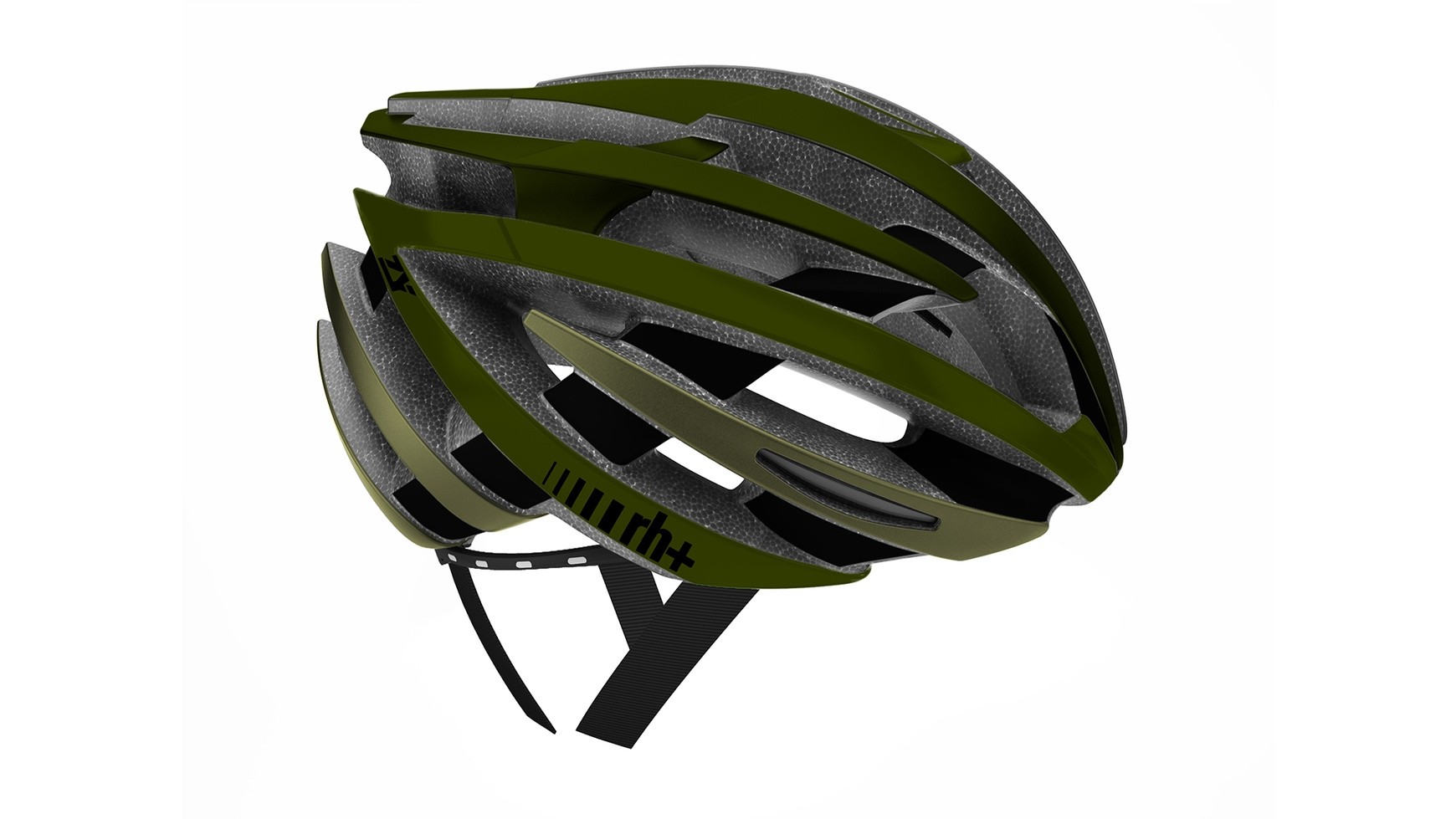RH+ ZY casque de vélo military vert mat olive noir