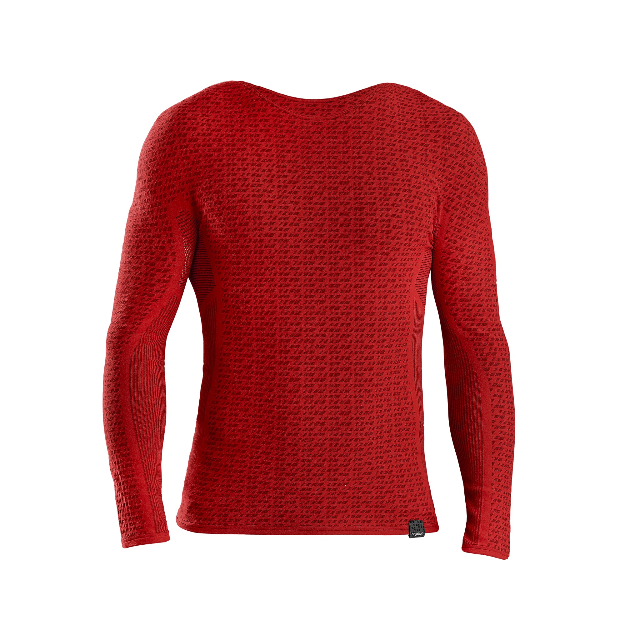 GripGrab freedom seamless thermal sous-vêtement à manches longues rouge